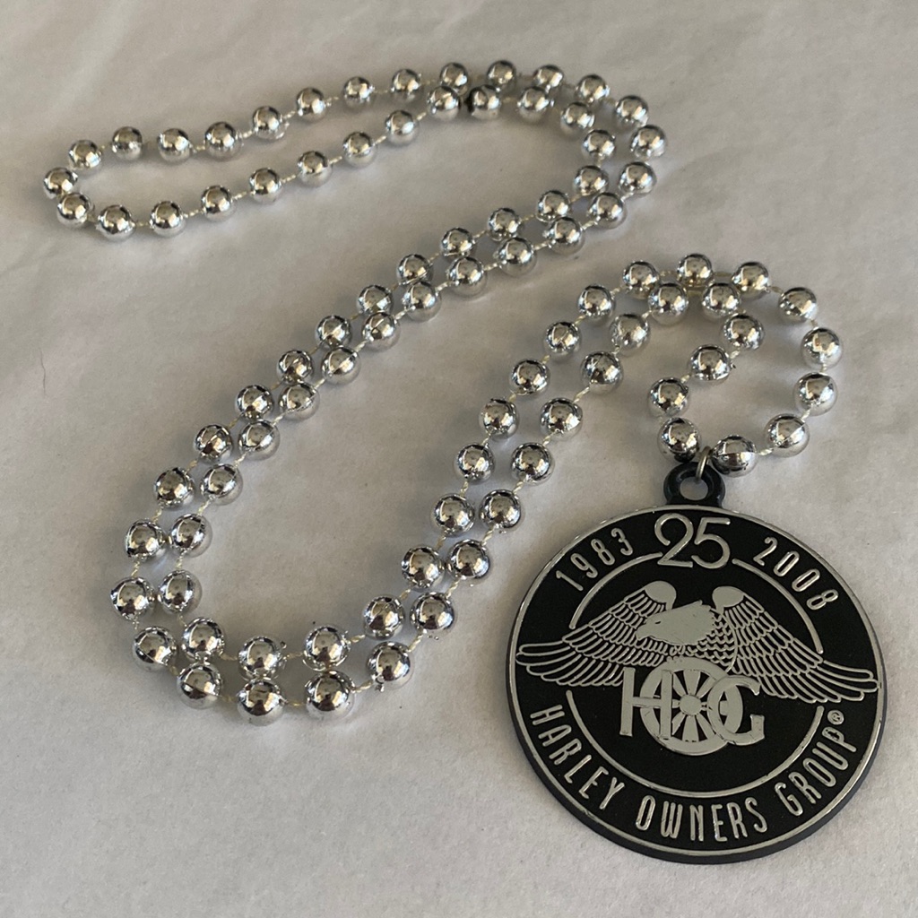 Harley-Davidson Hog Anniversary Celebration Necklace